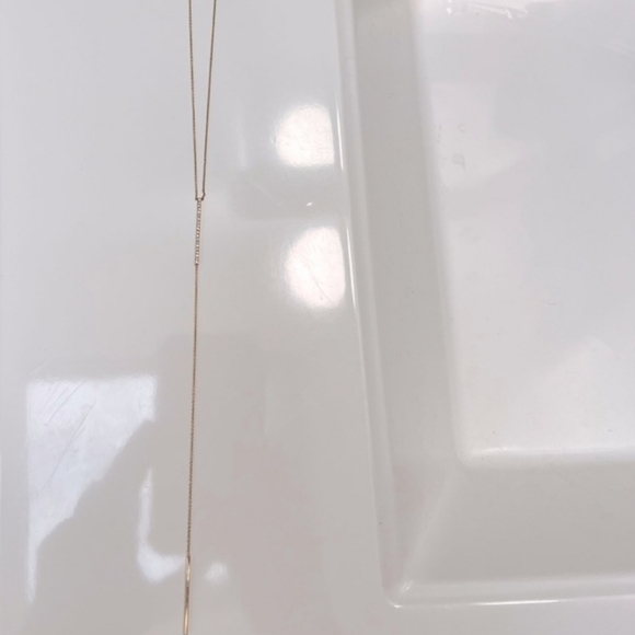 ZOE CHICCO DIAMOND LARIAT - Picture 2 of 4